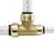 Apollo 3/4 in. x 1/2 in. x 3/4 in. Brass Push-to-Connect Reducer Tee FSBT341234 - alternate 9